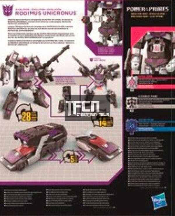 Power Of The Primes   Rodimus Unicronus Box Panel And Alchemist Prime Package Asset Leaks  (1 of 2)